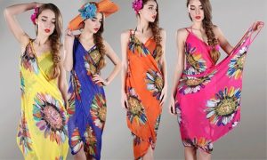 Floral Chiffon Cover-Up