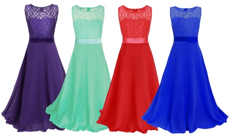 One (AED 119), Two (AED 179) or Four (AED 299) Girls' Formal Maxi ...