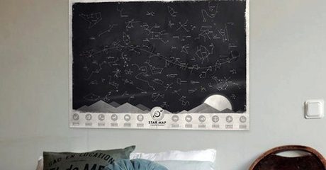 Glow In The Dark Map Of The Constellations