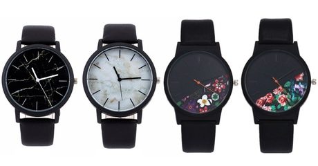 Marble or Floral Print Watches