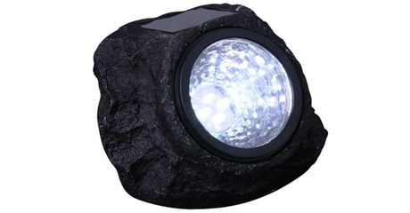 Solar-Powered LED Rocks