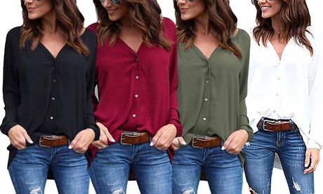 Women's Button Blouse