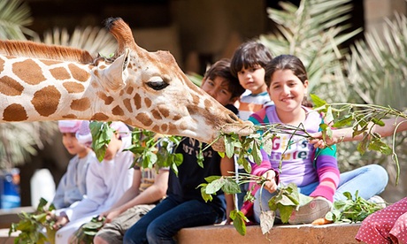 Abu Dhabi: 1 or 2 Nights with Zoo Tickets