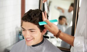 Boys' or Optional Men's Haircut