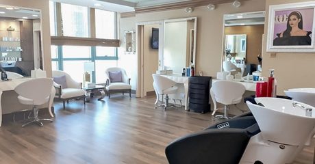 Customers can be pampered with a classic or Gelish mani-pedi