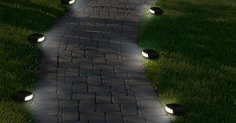 Solar Path LED Stone Lights