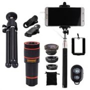 11-Pc Phone Camera Accessory Kit