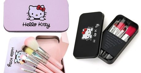 Hello Kitty Make-Up Brush Set