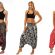 Printed Harem Pants