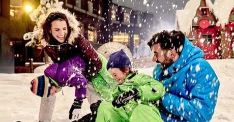 Dubai: Stay with Ski Dubai Tickets
