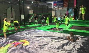 60-Minute Trampoline Jumping