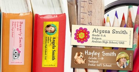 144 Personalised Book Labels