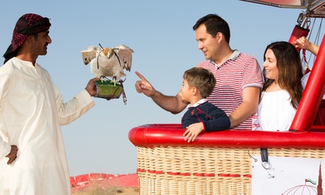 Hot Air Balloon with WiFi: Child or Adult (AED 644)