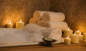 Customers can indulge in a full-body spa-treatment