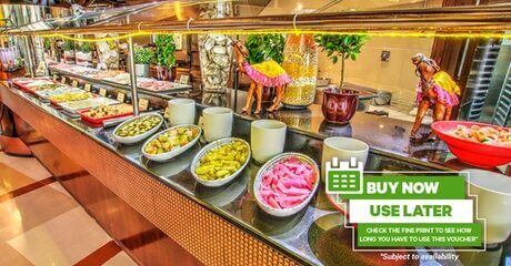 5* Lunch Buffet with Soft Drinks