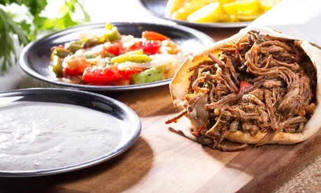 AED 40 Toward Lebanese Food