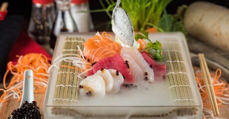 All-You-Can-Eat-Sushi with Drinks: Child (AED 49) or Adult (AED 105)