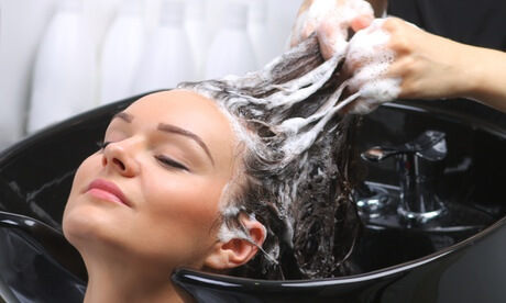 An experienced stylist can treat locks to a wash