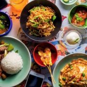 Two-Course Thai Set Menu Meal