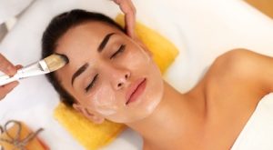 Skin can be revitalised and reenergised with a choice of facial treatment; customers can also opt to add a classic manicure for AED74.00 at Discount Sales.