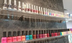 Nails on hands and feet can get a makeover with a choice of manicure and pedicure; with an option to include a foot paraffin treatment for AED35.00 at Discount Sales.