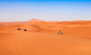 Up to 61% Off on VIP Evening Desert Safari + Quad Bike
