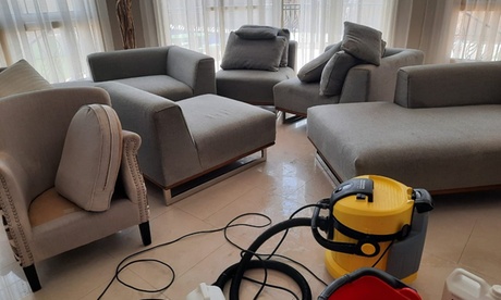 Upholstery Cleaning at Genius Fixer Technical Services