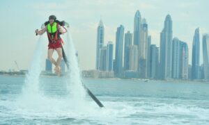 Up to 62% Off on Flyboarding / Water Jet Pack (Ride / Activity) at Hydro Water Sport L.L.C
