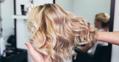 Hair Roots Colour with Blow-Dry