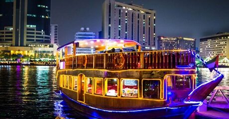 Dubai Creek Dhow Dinner Cruise: Child AED 42