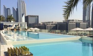 Pool Access with Food Credit at 5* Sofitel Dubai Downtown