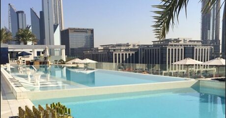 Pool Access with Food Credit at 5* Sofitel Dubai Downtown