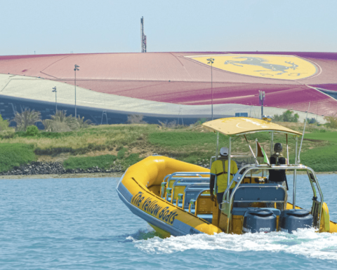 75-minute Yas Island Abu Dhabi Sightseeing Boat Tour Boat Tours and Cruises
