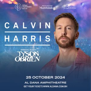 Calvin Harris live at Al Dana Amphitheatre