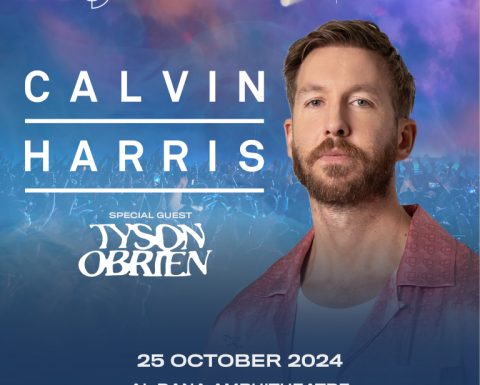 Calvin Harris live at Al Dana Amphitheatre