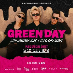 Green Day 2025 Live in Expo City Dubai Concerts