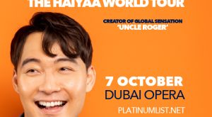 Nigel Ng - The Haiyaa World Tour at Dubai Opera Comedy Events