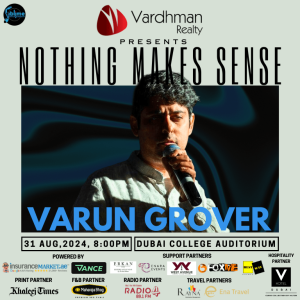 Varun Grover Live in Dubai Comedy Events