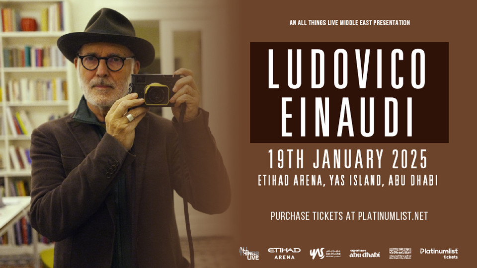 Ludovico Einaudi 2025 Live in Abu Dhabi - Classical Events