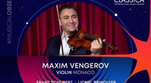 InClassica International Music Festival Presents Maxim Vengerov - Violin Virtuoso at Dubai Opera Classical Events