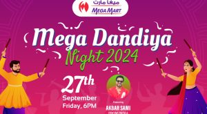 Mega Dandiya Night 2024 by Out of the Box & GoAlive Nightlife