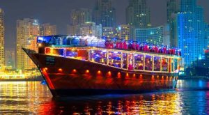 Dubai Marina Luxury Dhow Dinner Cruise Brunches