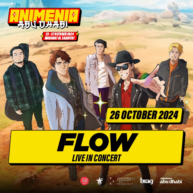 FLOW Live at Animenia Abu Dhabi Festival