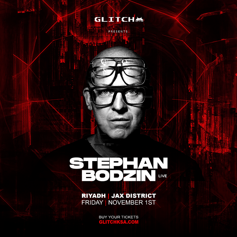 GLITCH Presents Stephan Bodzin Live in Riyadh Nightlife