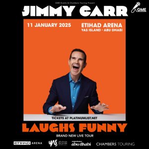 Jimmy Carr: Laughs Funny at Etihad Arena