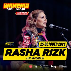 Rasha Rizk Live at Animenia Abu Dhabi Festival