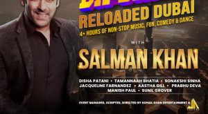 Da-Bangg Reloaded Concert with Salman Khan Concerts