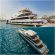 Dubai Harbour Superyacht Experience with Live station & Drinks  Dubai Harbour by Xclusive Yachts