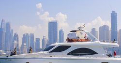 Dubai Marina Two-hour Yacht Tour with Dining  Yachts - Boarding Point