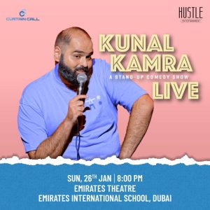 Kunal Kamra - Live in Dubai | A Stand-up Comedy Show  Jumeirah School Theater at Emirates International School